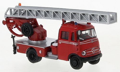 Brekina: MB L 319 Feuerwehr DL 18, rot/schwarz