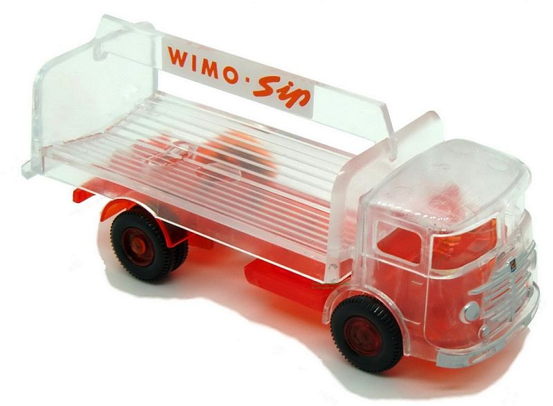 Wiking: Büssing 4500 Getränke-LKW “WIMO · Sip” (Modellwelt)
