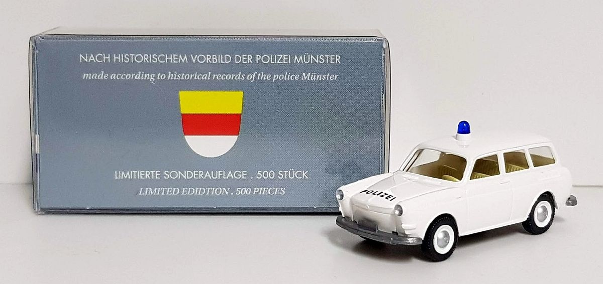 1977 bis 1982 Wiking Kopie VW 1500 Variant Polizei AUTOS 