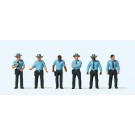 Preiser (H0): US Highway Patrolmen
