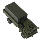 Minitank (H0): MAN 5t. gl 4x4 mit FM-Kabine II ohne Fenster