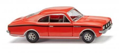 Wiking: Opel Rekord C Coupé "Sprint" – rot mit Decor