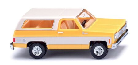 Wiking: Chevrolet K5 Blazer, zinkgelb/weiß