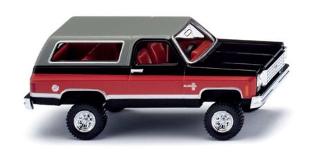 Wiking: Chevrolet K5 Blazer (All Terrain Vehicel), schwarz/rot/grau
