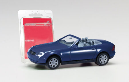 Herpa MiniKit: Mercedes-Benz SLK Roadster, saphierblau-0