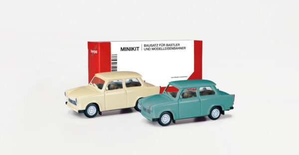 Herpa MiniKit: 2x Trabant 601 Limousine-0