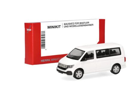 Herpa MiniKit: Volkswagen (VW) T6.1 Bus, weiß