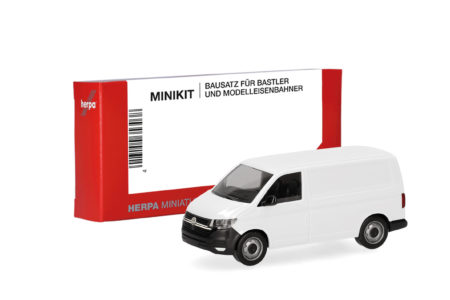 Herpa MiniKit: Volkswagen (VW) T6.1 Kasten, weiß