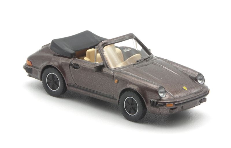 Wiking: Porsche 911 SC Cabrio – rauchquarzmetallic – Bild 2