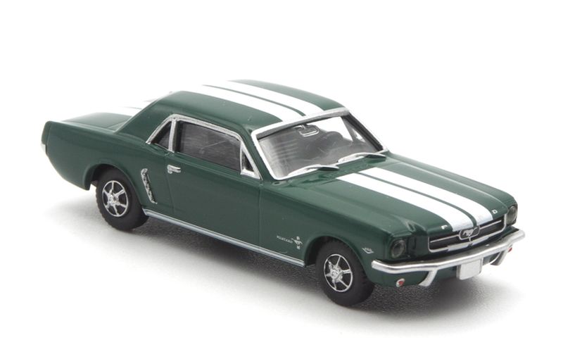 Wiking: Ford Mustang Coupé (1964–66) – moosgrün – Bild 2
