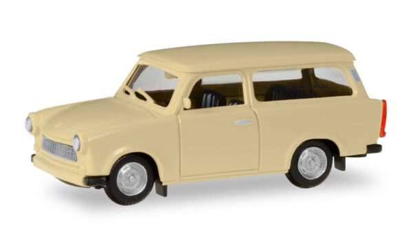 Herpa: Trabant 601 Universal, grünbeige-0