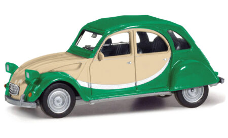 Herpa: Citroën 2CV Charleston, grün/beige-0