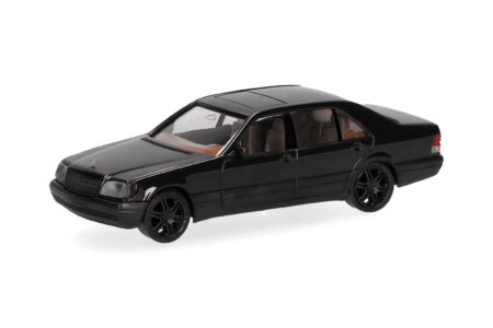 Herpa: Mercedes-Benz 600 SEL V12 mit Brabus-Felgen, schwarz