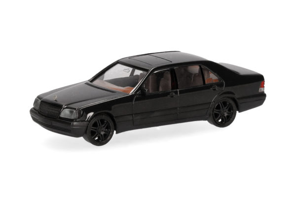 Herpa: Mercedes-Benz 600 SEL V12 mit Brabus-Felgen, schwarz