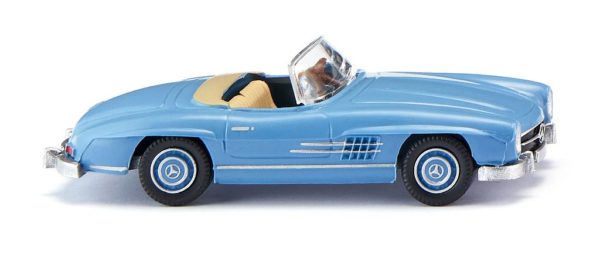 Wiking: MB 300 SL Cabrio – hellblau