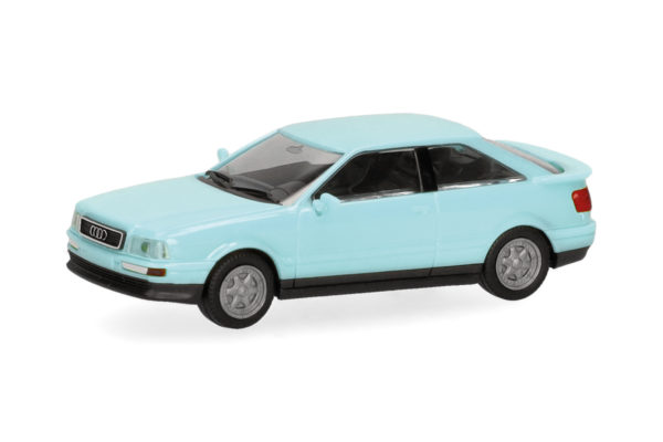 Herpa Basic: Audi 90 Coupé, gulfblau
