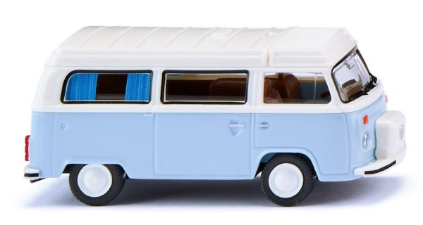 Wiking: VW T2b Campingbus – weißblau/weiß