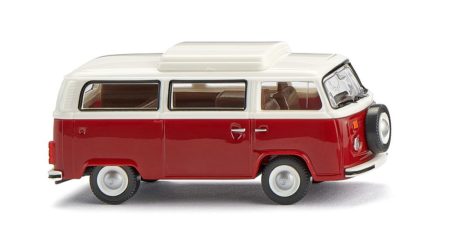 Wiking: VW T2b Campingbus – rubinrot/weiß