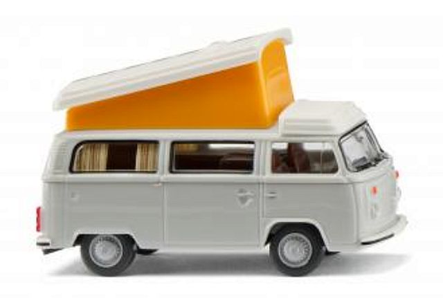 Wiking: VW T2b Campingbus mit Aufstelldach – lichtgrau