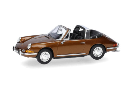 Herpa: Porsche 911 Targa, braunrotmetallic