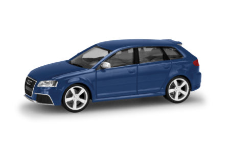 Herpa: Audi RS3 Sportback, sepangblau perleffekt