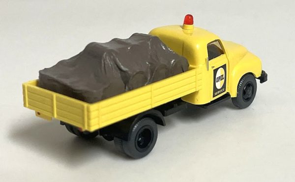 Wiking: Opel Blitz Abschleppwagen + Pritschen-Lkw "Opel Service" – Bild 4