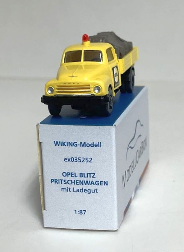 Wiking: Opel Blitz Abschleppwagen + Pritschen-Lkw "Opel Service" – Bild 2