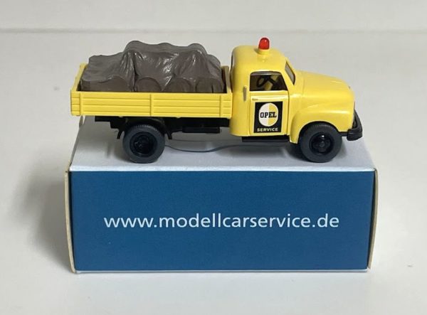 Wiking: Opel Blitz Pr-Lkw "Opel Service" mit Ladegut – Bild 2