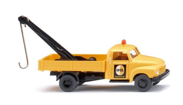 Wiking: Opel Blitz Abschleppwagen + Pritschen-Lkw "Opel Service" – Bild 7
