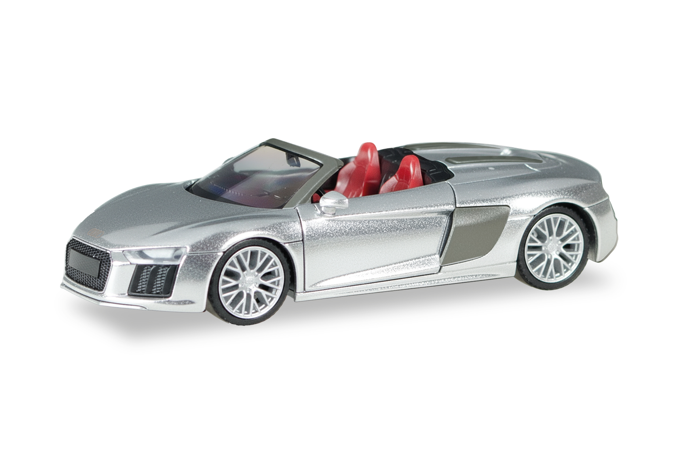 Herpa: Audi R8 V10 Spyder, eissilber