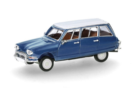 Herpa: Citroen AMI 6 Break, enzianblau/Dach weiß