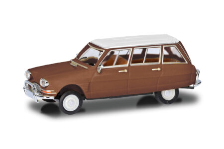 Herpa: Citroën AMI 6 Break, braun/Dach weiß -0