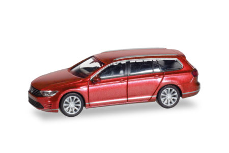 Herpa: Volkswagen (VW) Passat Variant GTE Hybrid, habanero-orange