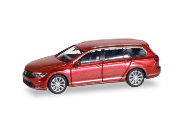 Herpa: Volkswagen (VW) Passat Variant GTE Hybrid, habanero-orange