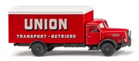 Wiking: Henschel HS 140 Koffer-Lkw „Union Transport“