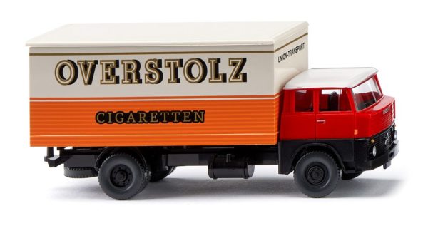 Wiking: Henschel HS 14/16 (F) Koffer-Lkw „Union Transport / Overstolz“