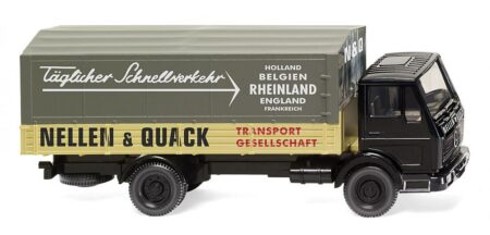 Wiking: MB NG Pritschen-Lkw "Nellen & Quack"-0