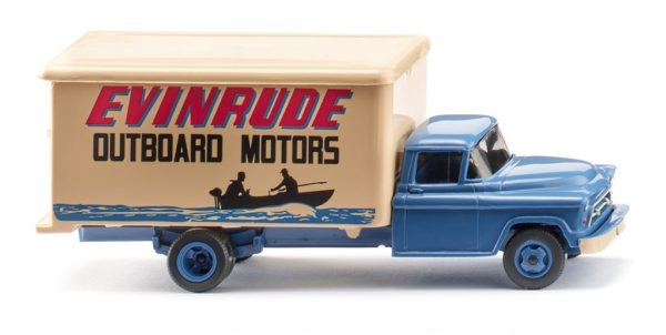 Wiking: Chevrolet Koffer-Lkw "Evinrude"