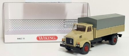 Wiking: Volvo N10 Stahlpritschen-Lkw - olivgrau-0