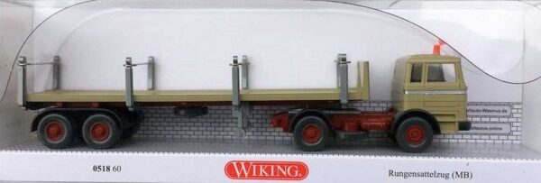 Wiking: MB LPS 1620 Rungensattelzug, olivgrau-11242