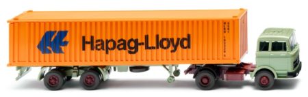Wiking: MB LPS 1632 Containersattelzug „Hapag Lloyd“