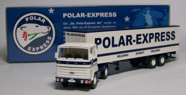 Wiking: Ford Transconti Koffersattelzug "Polar-Express"-6273