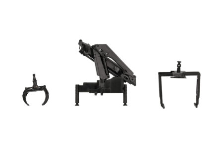 Herpa Zubehör: Ladekran Hiab X-Hypro mit drei Anbauteilen