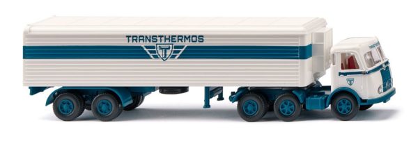 Wiking: MB LPS 333 (Pullman) Kühlkoffersattelzug "Transthermos"
