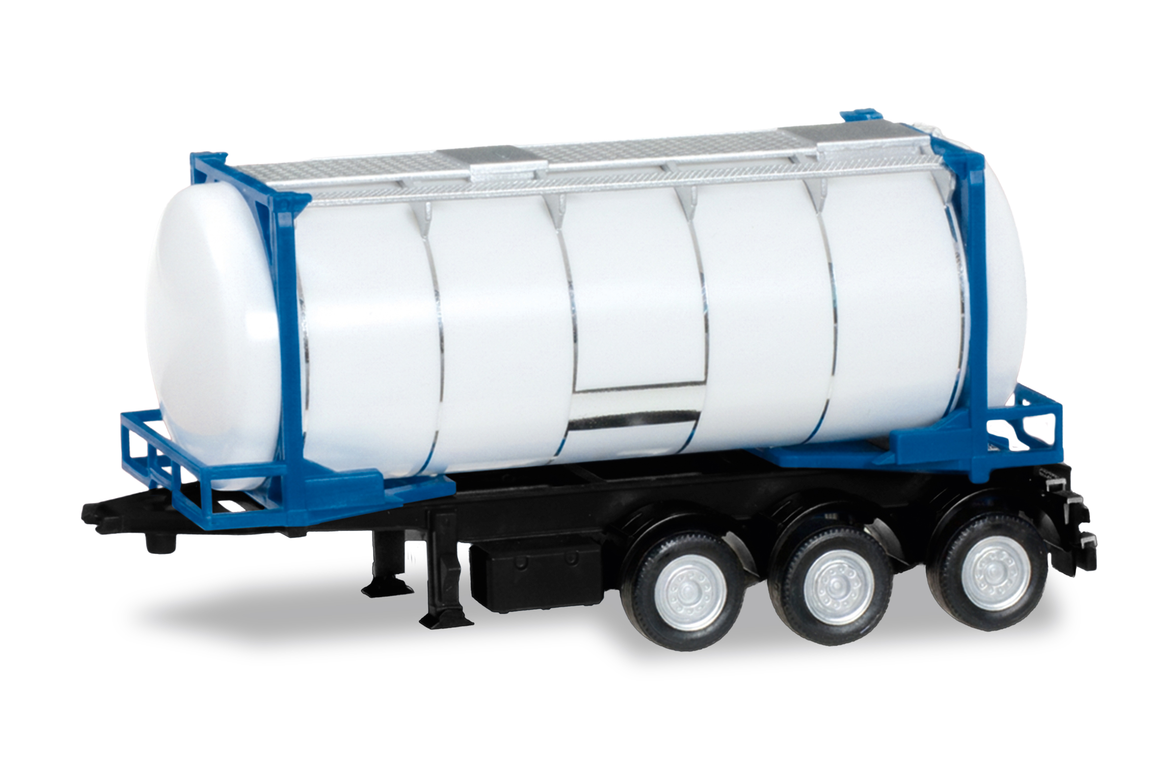 Herpa Zubehör: 26ft. Containerauflieger 3achs mit Swap-Container