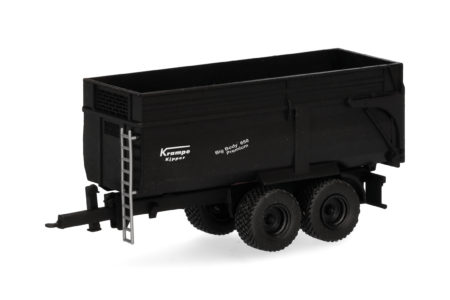 Herpa: Krampe Kippmuldenanhänger BigBody 650 2achs, schwarz