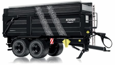 Wiking: Krampe Big Body 650 Hinterkipper mit Silageaufsatz – schwarz