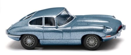 Wiking: Jaguar E-Type Coupé, opalescent blue met.