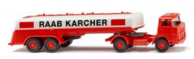 Wiking: Henschel HS 14/16 Tanksattelzug „Raab Karcher“