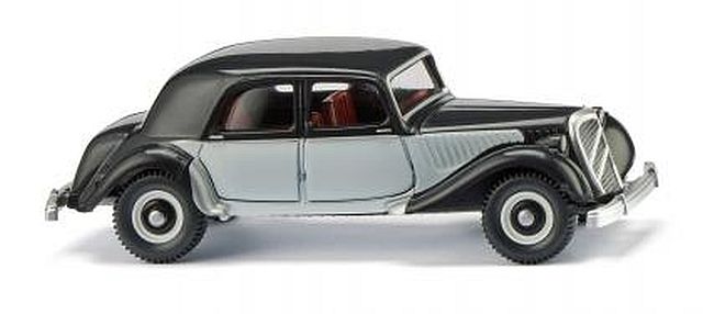 Wiking: Citroën 15 SIX – schwarz/weiß